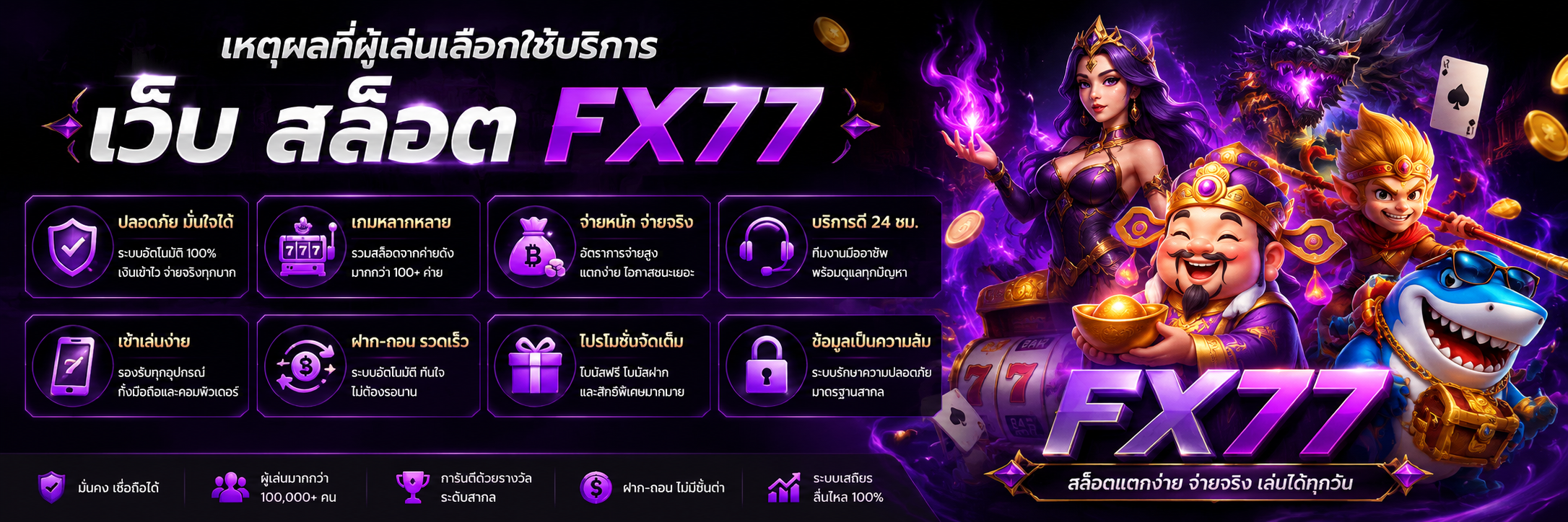 เว็บ สล็อต fx77